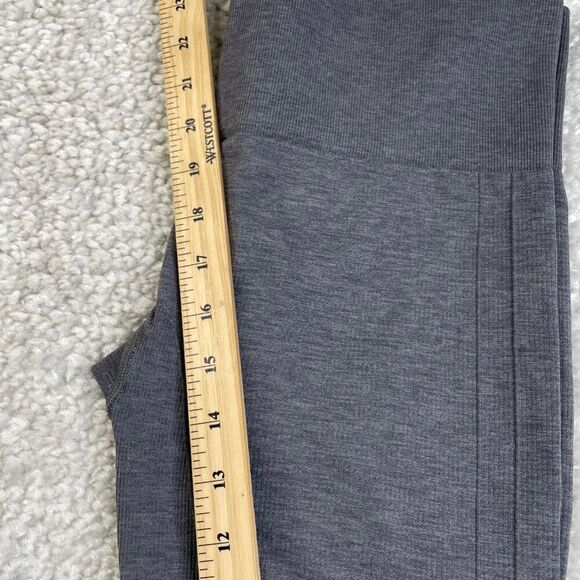 Lululemon In The Flow Crop Legging Heathered Gray - Picture 10 of 12